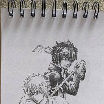 次女の模写