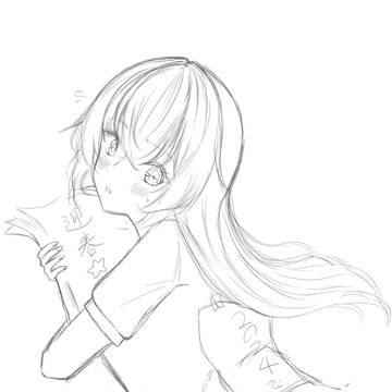 正月の絵の工程