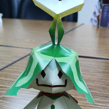 納蘭魯 ペーパークラフト