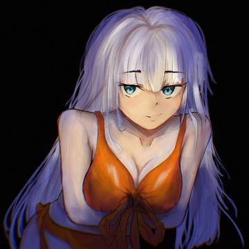 girl freezing in the dark