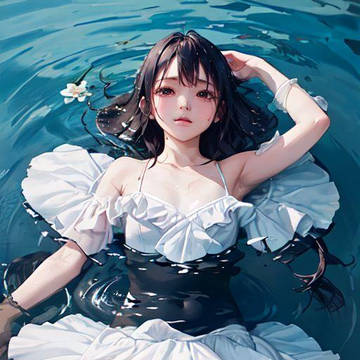 湖面のバレリーナ