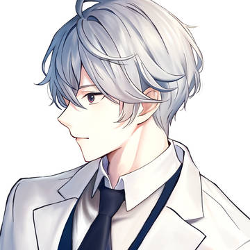 銀髪男子