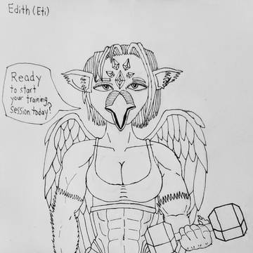 Eti - Avian/Feline Hybrid Race