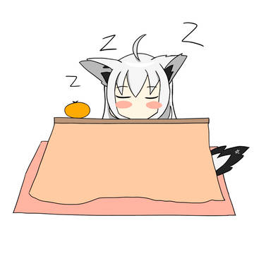 ぬくぬくスヤスヤフブキ