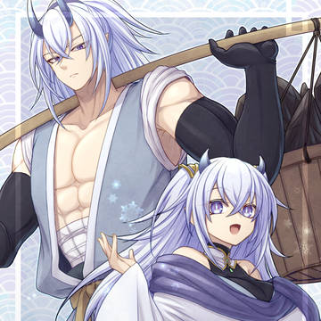 【鳥魎跋扈】雪鬼の運び屋 氷依&柊霙【金ノ国サグリア】
