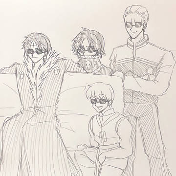 ハンタ落書きまとめ