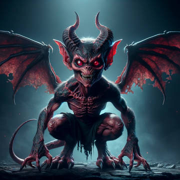 被不同魔法附身的恶魔小鬼
