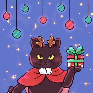 圣诞猫猫