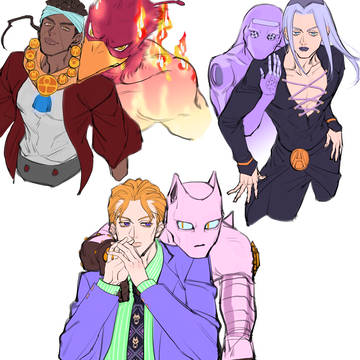 【jojo】5部多め