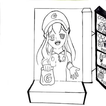 マ◯クにバイトしたガブさん