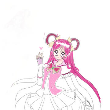 キュアドリームらくがき続き