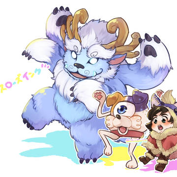 ヌヌ＆ウィルンプ（＆みけ犬さん）