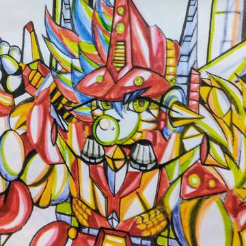 ビクトリーセイバー擬人化-ヤンチャ坊主風-
