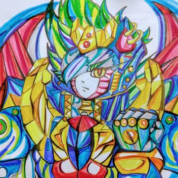 デスザラス擬人化-ライバルキャラ風-