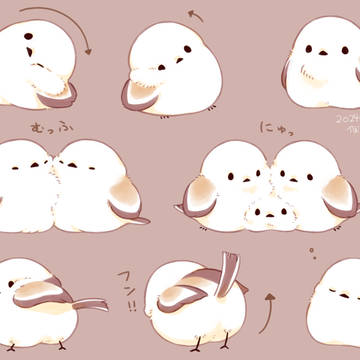 シマエナガ詰め合わせ。