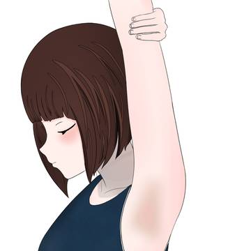 腋見せひなちゃん
