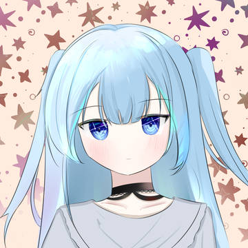 蓝毛萝莉