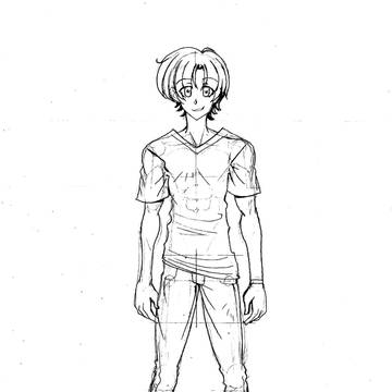 My oc Hanzo new skecth
