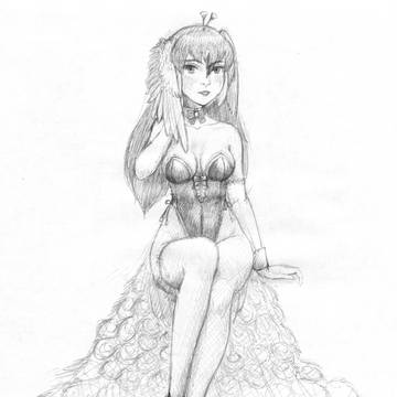 クジャク姉妹(バニースーツスタイル)