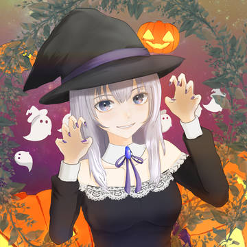 ハロウィンオリジナルイラスト