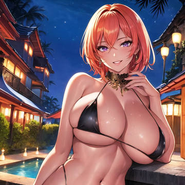水着・黒 2024