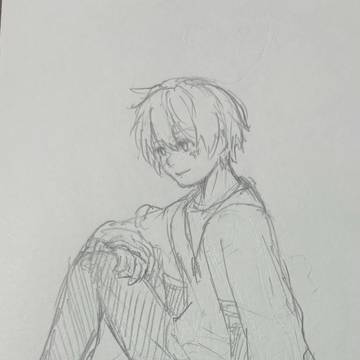おらふくんの落書き