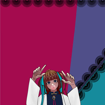 後輩ちゃんの代理ちゃんを描かせていただきました！