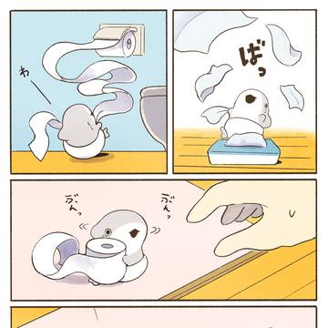 ベビー子ザメ　いたずら