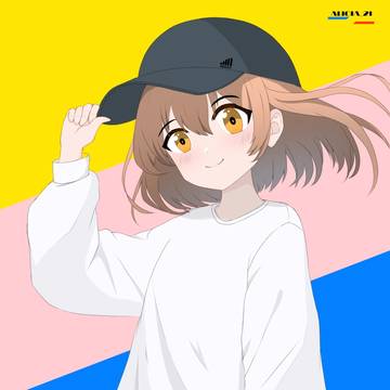 cheerful girl