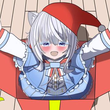 VRChat　イラスト　クリスマス舞夜ちゃん