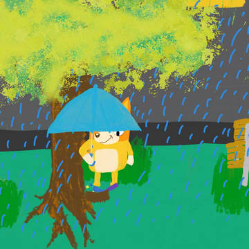 下雨
