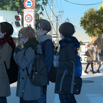君を眺める3年間だった