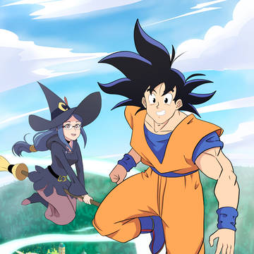 Goku in the World of Magic!