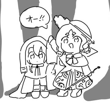 田中姉弟の絵