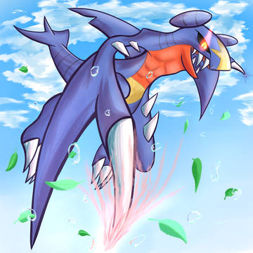 ガブリアスのドラゴンダイブ！