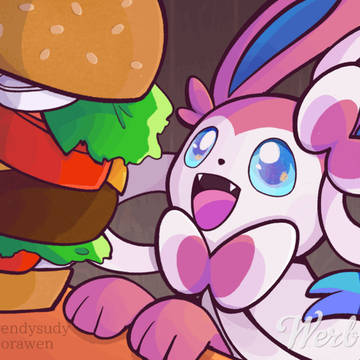 Pokemon- Big Burger, Sylveon
