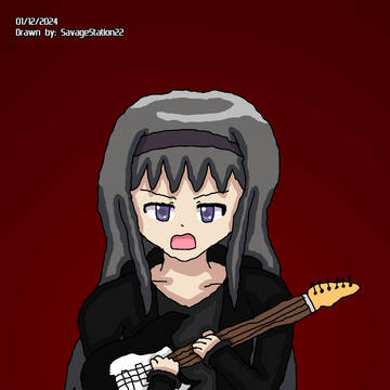 If Homura Akemi Sang Death Metal
