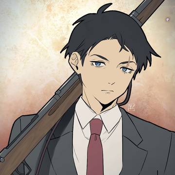 銃も似合う水木さん。