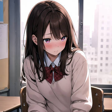 顔みれないよぉ~
