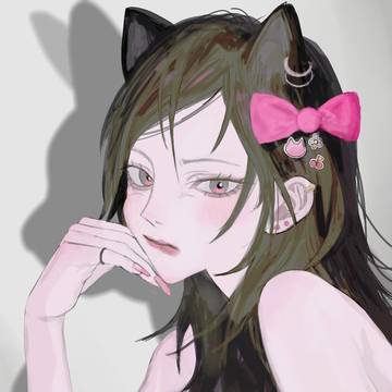 😾