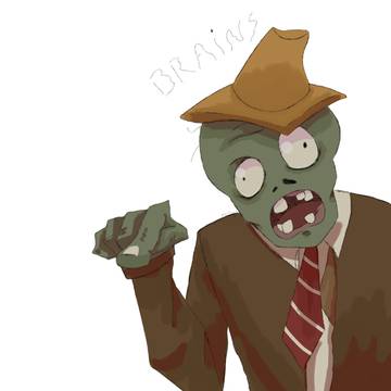 Plants vs zombies fanart