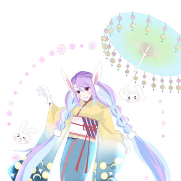 和の月うさぎドミニエル