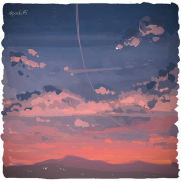 夕暮れ時