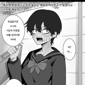 솔직하지 못한 여자애 만화 素直でない女の子の話