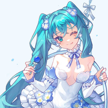 粉蝶花精灵