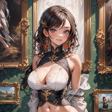 美術館の特別展示品