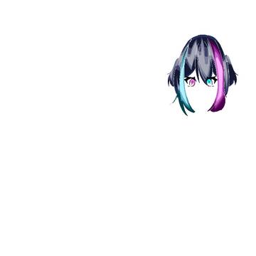 とりあえず髪と目だけ