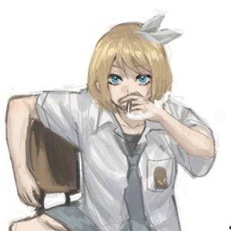 kagamine rin smokin