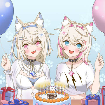 FUWAMOCO birthday party