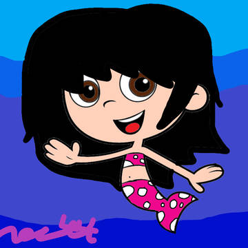 Me as a Bubble Guppy